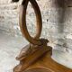 Empire style walnut and zinc furniture planter