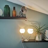 Lampe de table globes opaline période art déco 1930