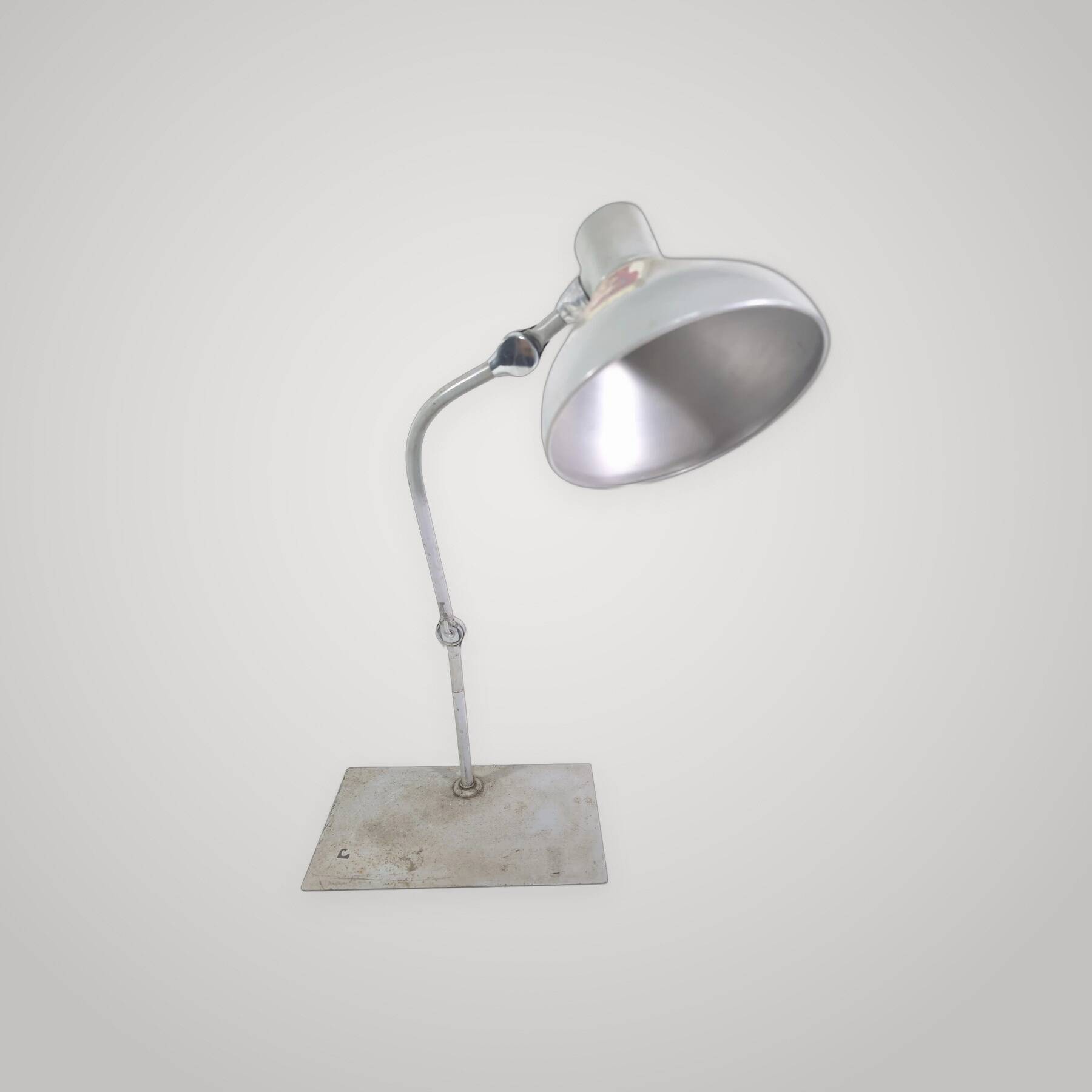 Vintage JUMO GS4 Table Lamp - Administration Workshop Office Perriand Ba