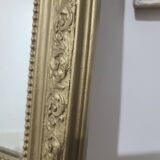 Miroir Doré Style Ancien / Louis Philippe - Arrière Rond