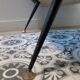 Vintage 50/60s chair leather and fabrics