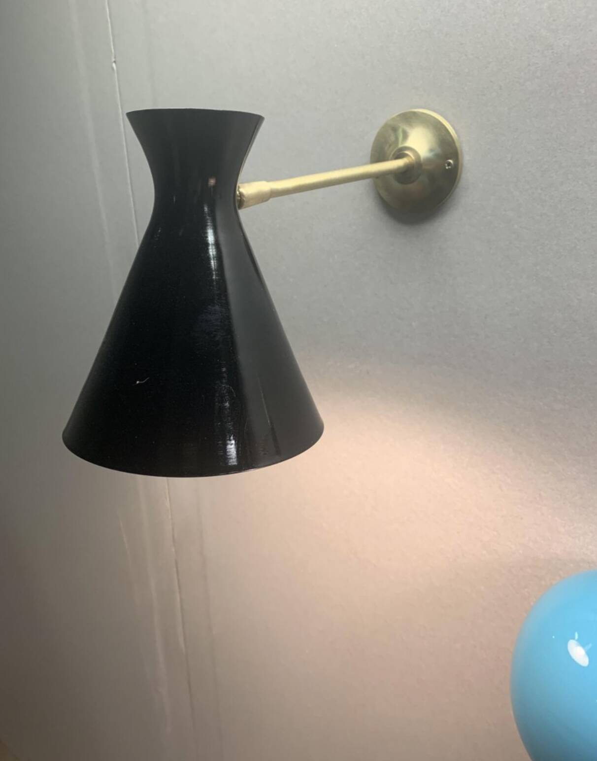 Coppia di applique Mid-Century, italia