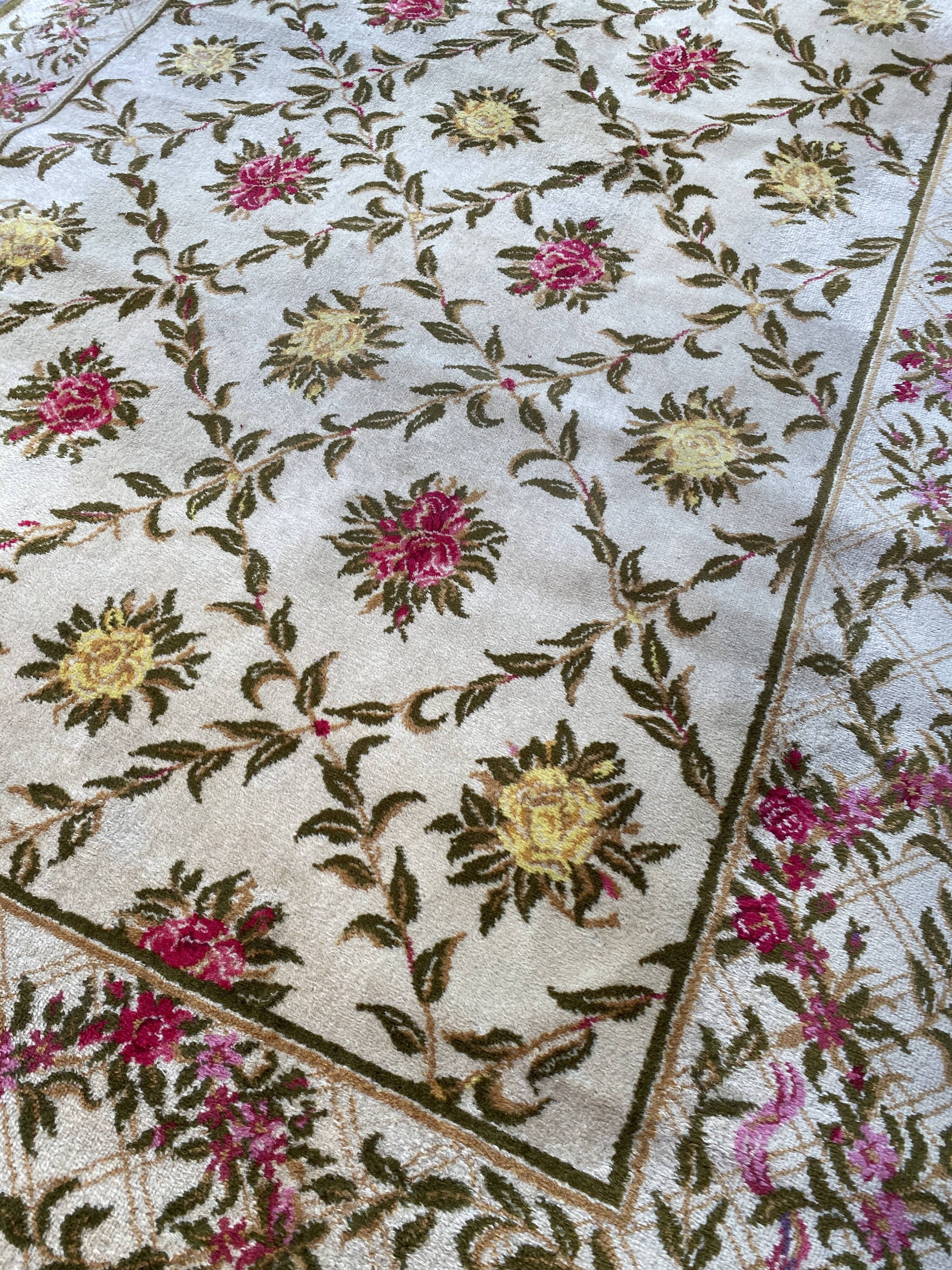 Nice carpet style aubusson or soap factory 170x240 cm