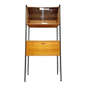 Mid Century Staples Ladderax Shelving Cupboard