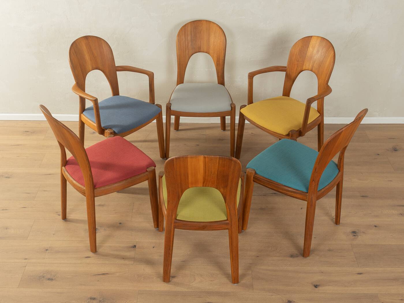 1960s dining room chairs by Niels Koefoed