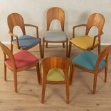 1960s dining room chairs by Niels Koefoed
