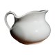 White ceramic water pitcher broc pot