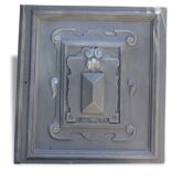 Door trim black patina