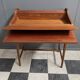 Teak desk with rolup top 1960s denmark