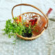 Panier vintage en rotin