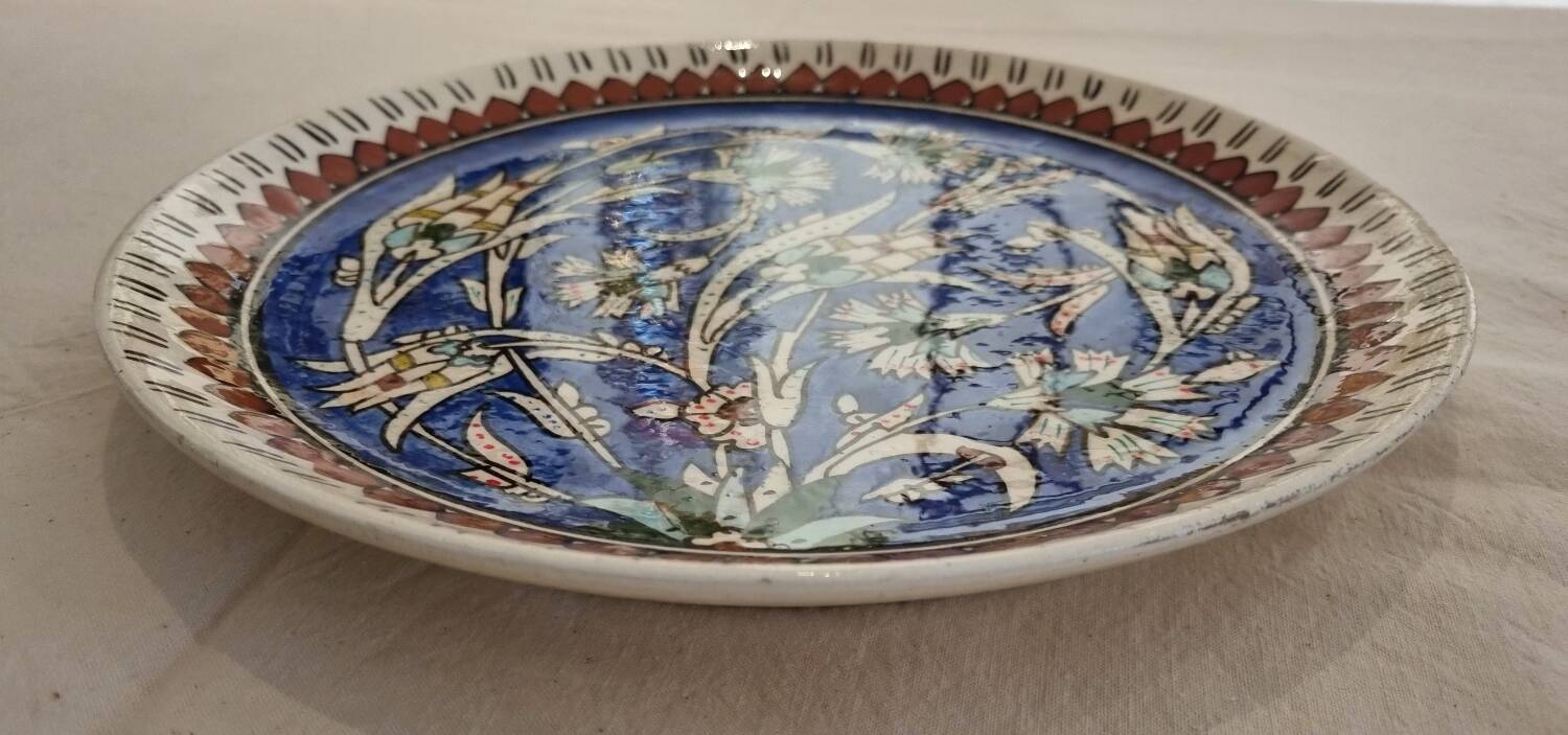 Turkish handcrafted plate