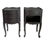 Paire de tables de chevet