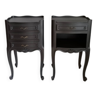 Paire de tables de chevet