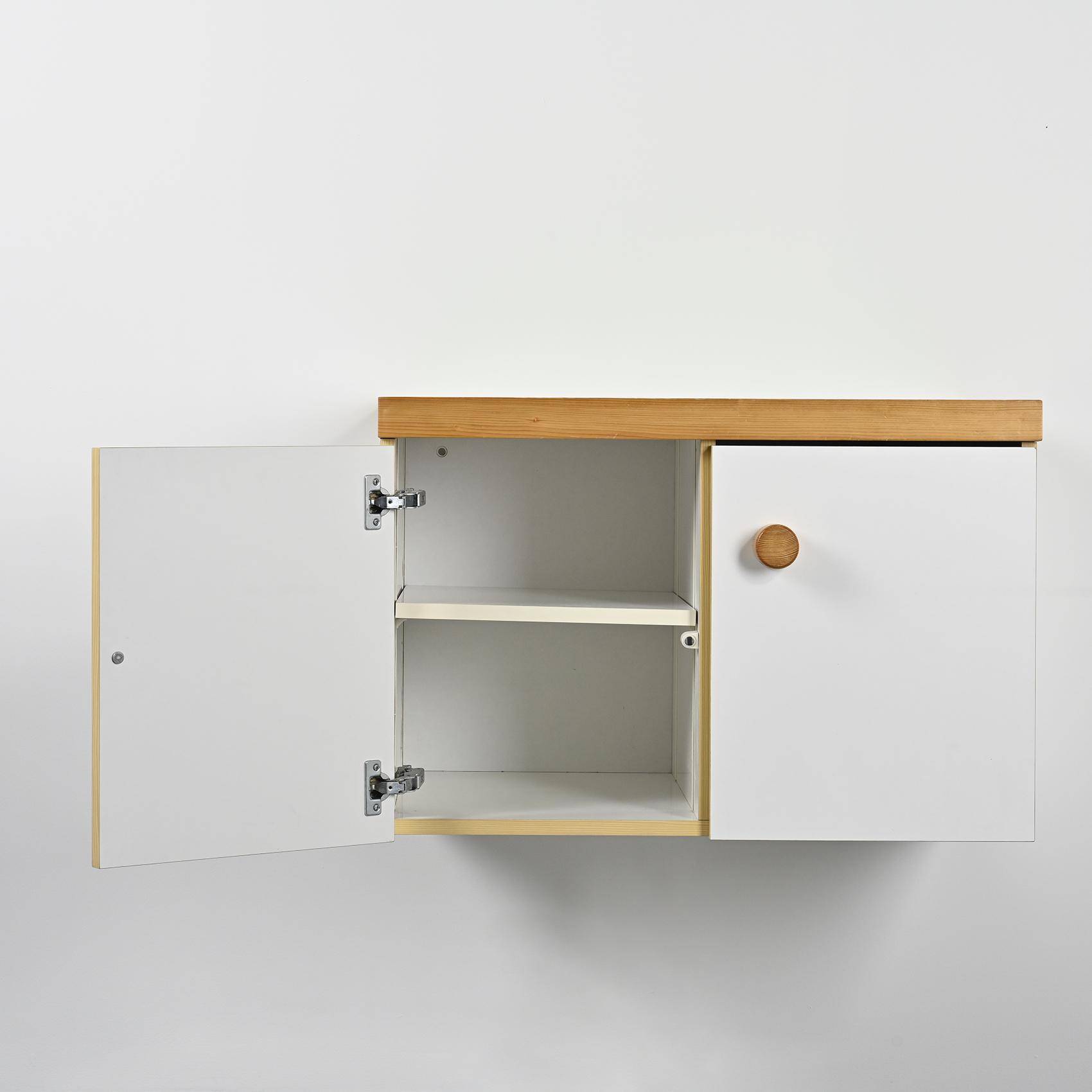 Les Arcs two-door sideboard by Charlotte Perriand