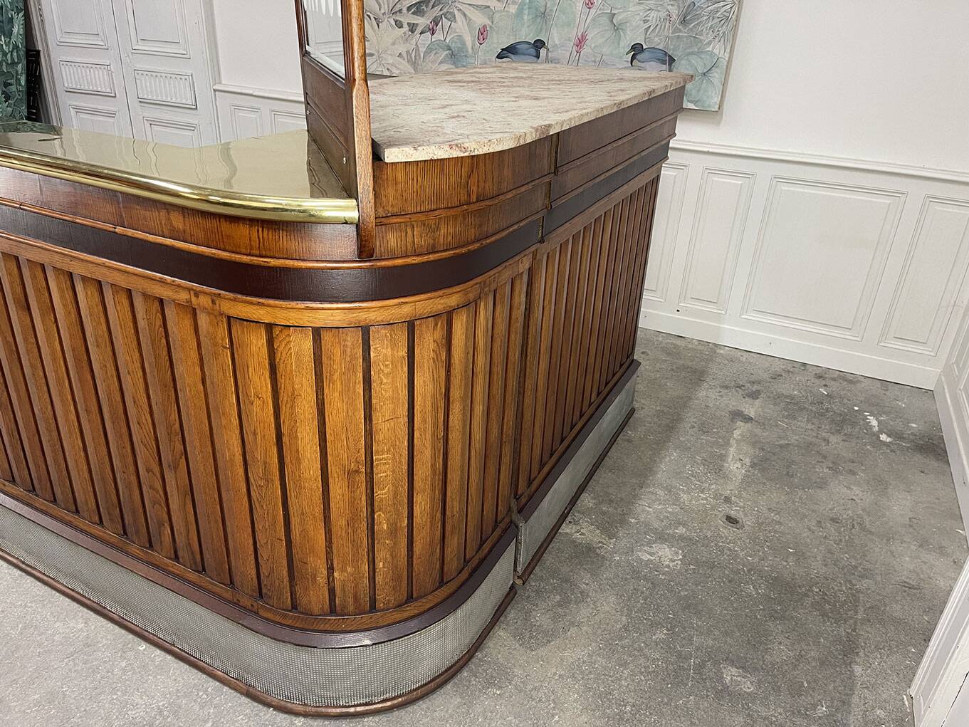 Rare 1950s bar counter/cash desk