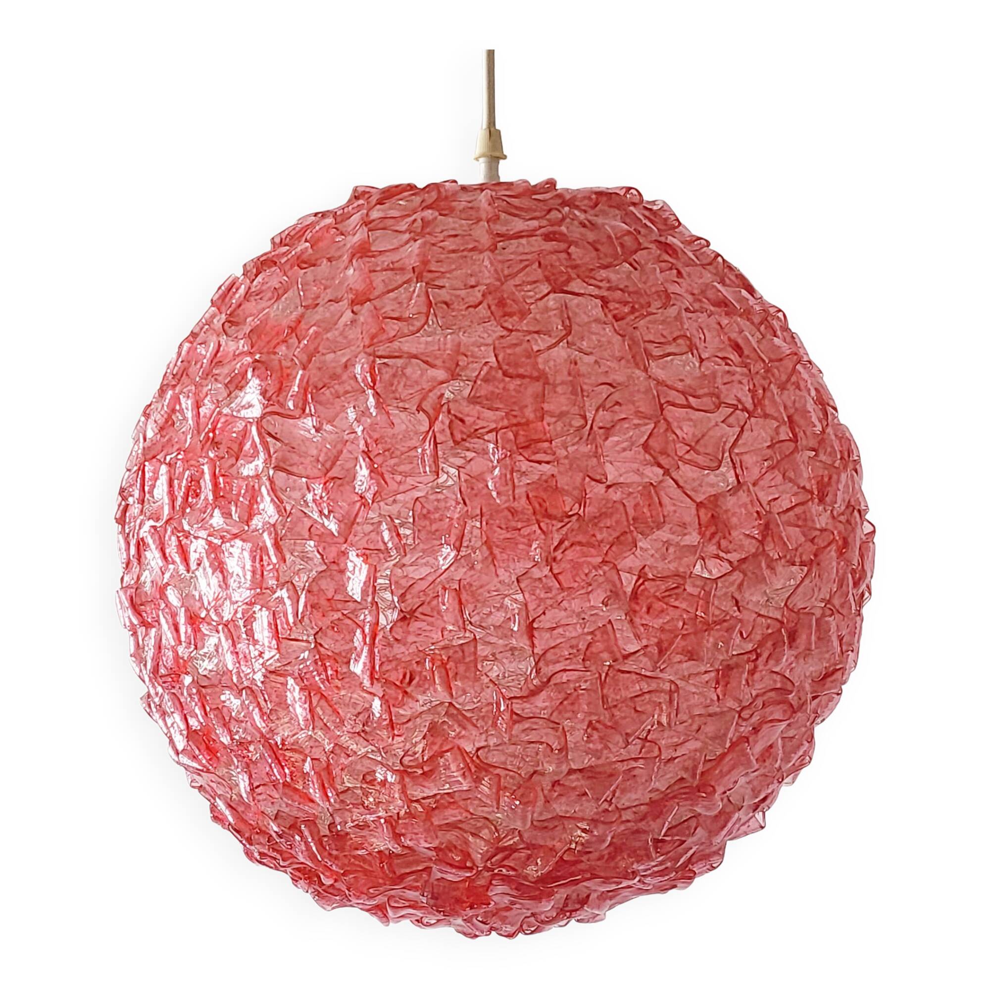 Vintage spaghetti pendant lamp 1960