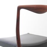 Scandinavian chair in Rio rosewood by Kai Lyngfeldt-Larsen for Søren Willadsen