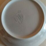 Vintage hollow plates in sandstone series of four marked Longchamp