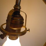 Fully brass lamp foot - Articulated arm - 1930s