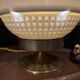 Vintage table lamp large porcelain globe Bernardaud Limoges J.J Prolongeau - Circa 1960