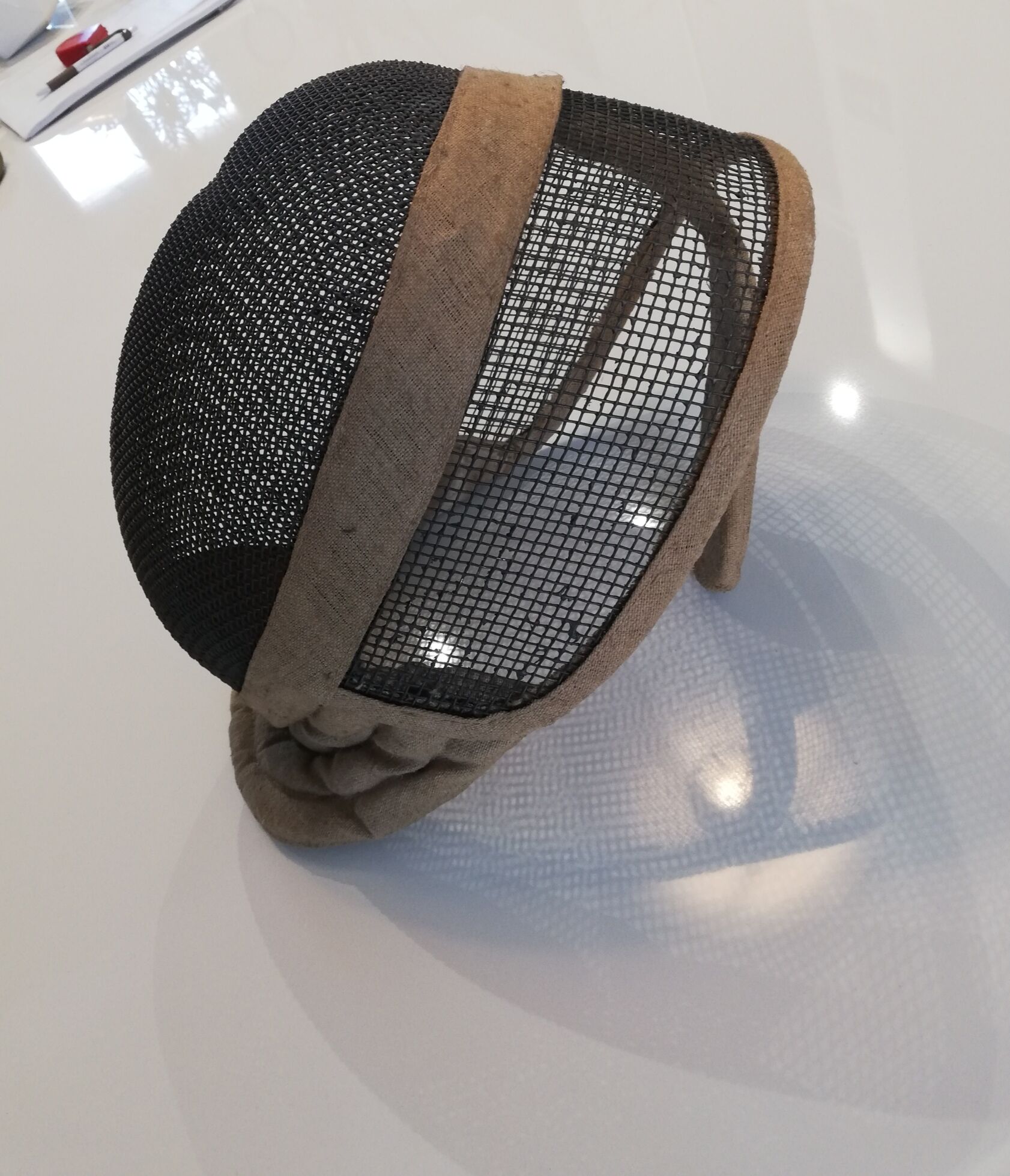 Fencing mask early 20th century