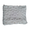 White crochet bed cover