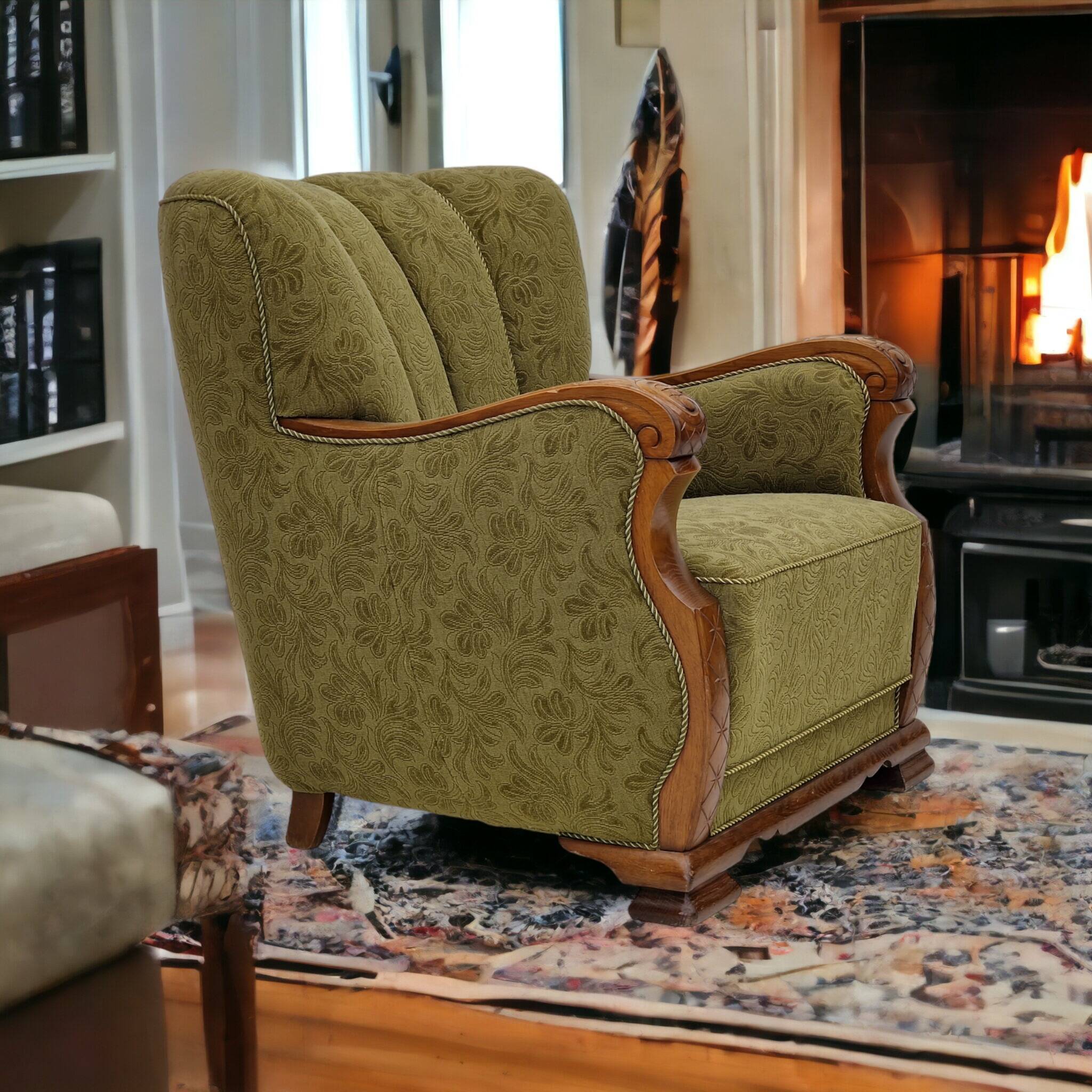 Paire de fauteuils danois 1950