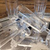80's champagne flutes