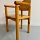 Set of 6 solid pine chairs in Scandinavian design by Reiner Daumiller vintage