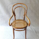 Viennese armchair in bentwood type canned bistro, circa 1900 UNGVAR