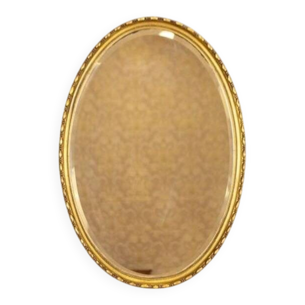 Miroir mural doré de style Louis XVI, début du 20e siècle — Beyit