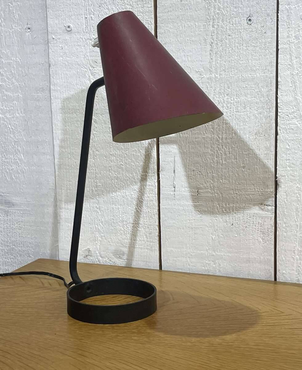 1950s desk lamp by Jacques Biny (1913-1976)