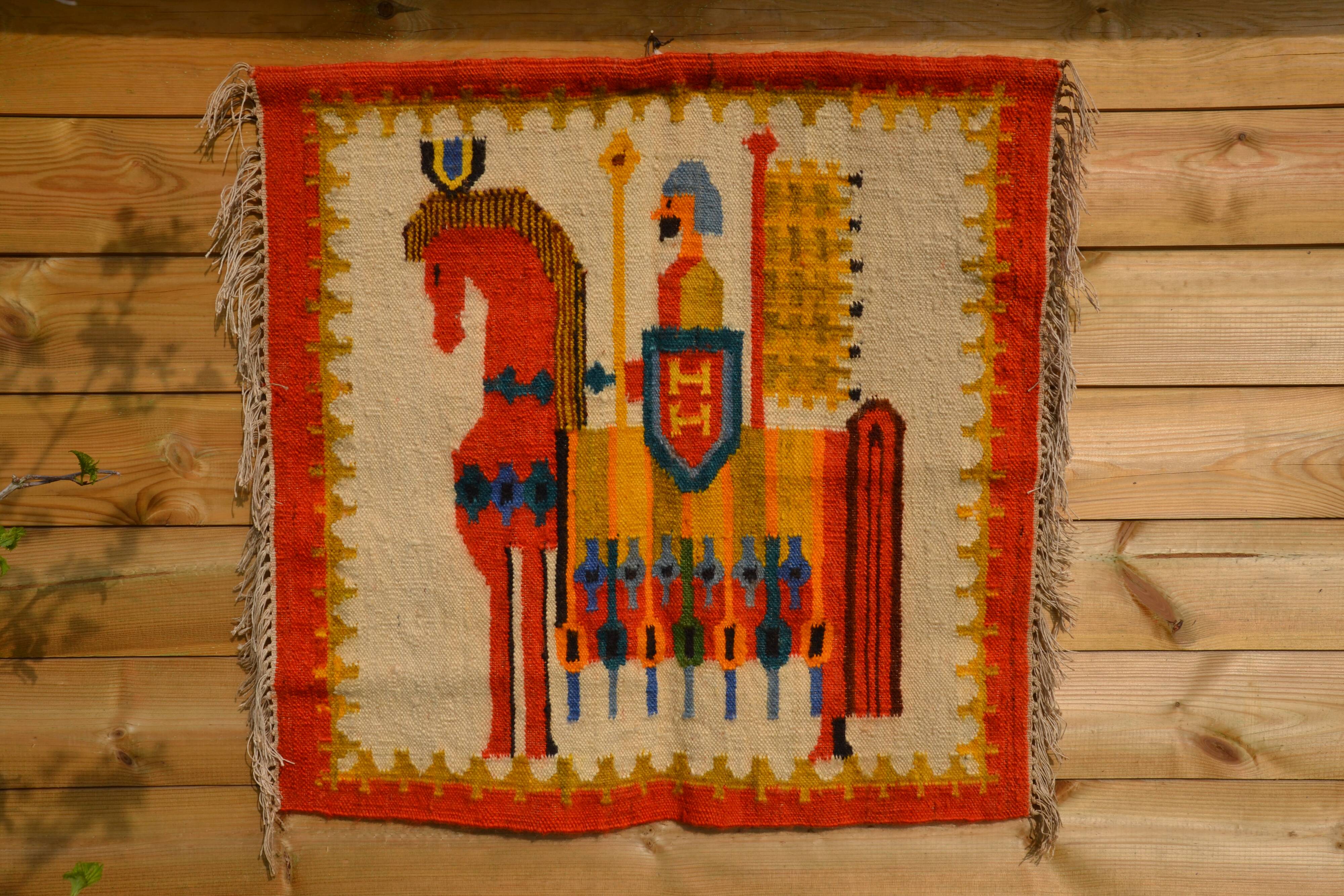 Kilim tapestry by Polish designer M. Domanska 1971