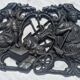 Decorative plaque cast iron, late 19th century