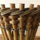 Cache pot en rotin vintage