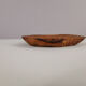 Vide poche en bois sculpté signé années 60