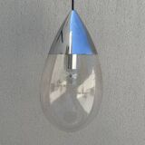 Designer pendant chandelier Goutte d'Eau – Glashütte Limburg 70s
