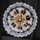 Regency style hanging lamp made of Murano glass by Kalmar, 1960 Austria
