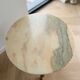 Classic gold marble side table
