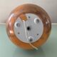 Vintage glass paste egg lamp from the 70s-80s