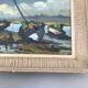 Tableau marine à l'huile