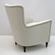Pair of Gio Ponti Style Mid-Century Modern Italian Velvet Armchairs for Isa