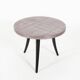 Vintage Space Age French Tripot Coffee Table, 1980s