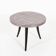 Vintage Space Age French Tripot Coffee Table, 1980s
