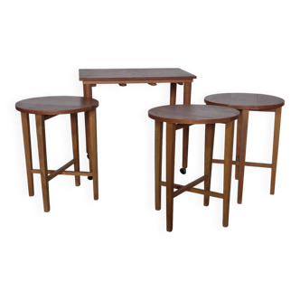 Vintage nesting tables