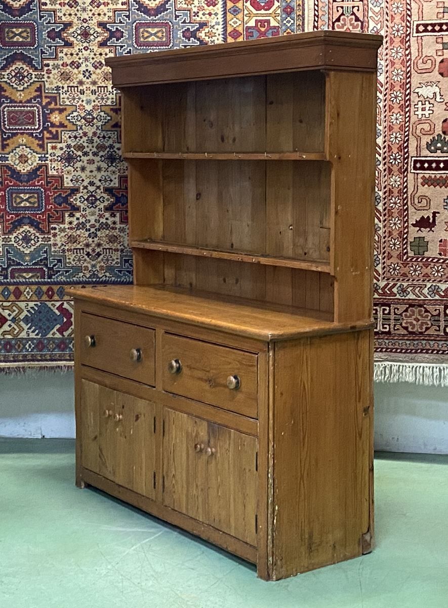 English buffet in early 20th century pine
