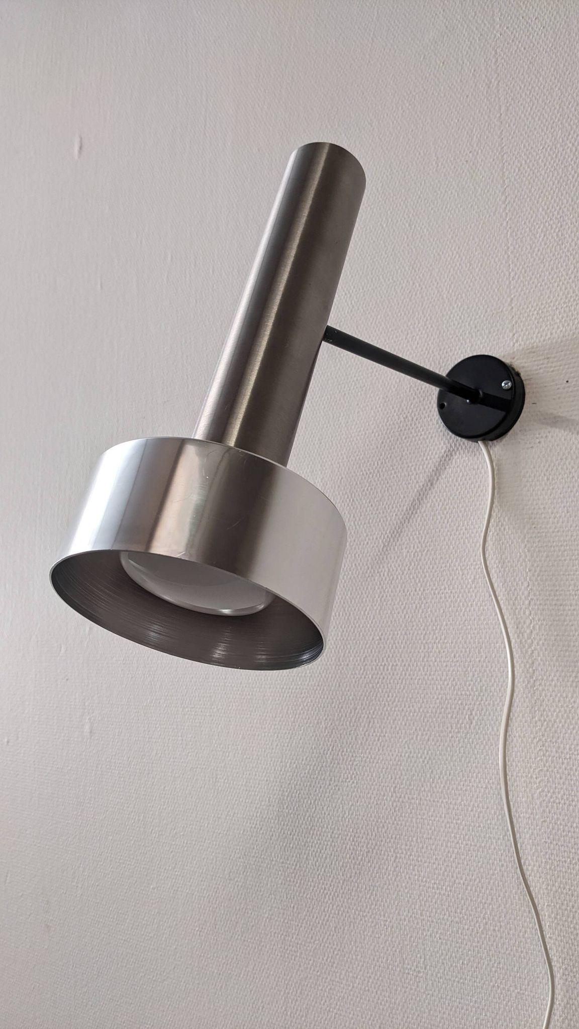 Pair of spot wall lights by R.J Caillette for Parscot, France circa 1960.