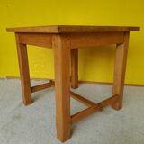 Small farmhouse table in old oak