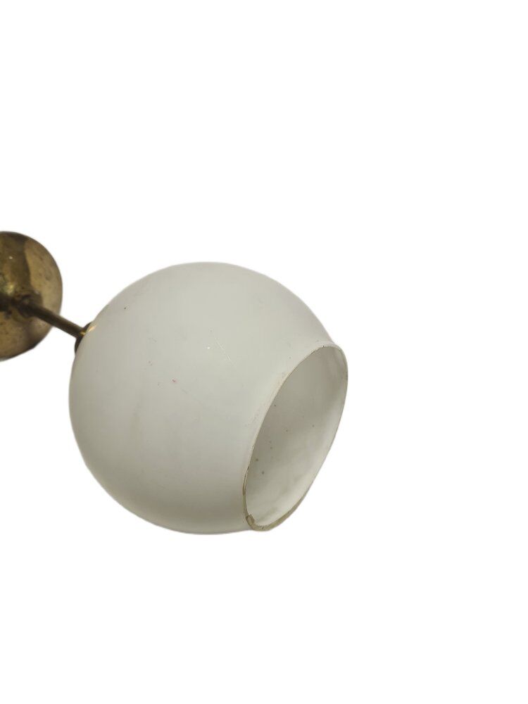 Lampe suspendue Art Déco, Pologne, années 1950