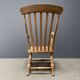 English Windsor chair in light elm wood